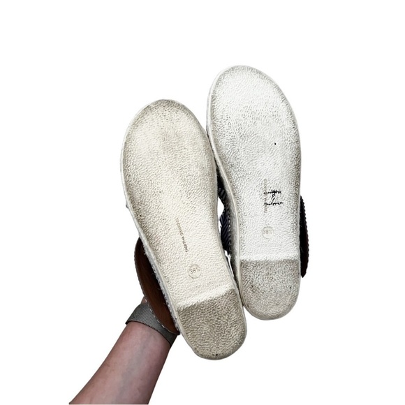 TABITHA SIMMONS for G Label Richie Striped Slide Sandals Women's Sz.39 - Picture 5 of 5